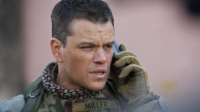 Matt Damon stars as a whistleblowing soldier in Green Zone.