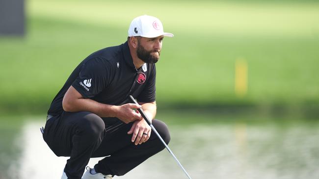 Jon Rahm, one of the biggest names in world golf, is in Adelaide for the LIV tournament. Picture: Pedro Salado/Getty Images