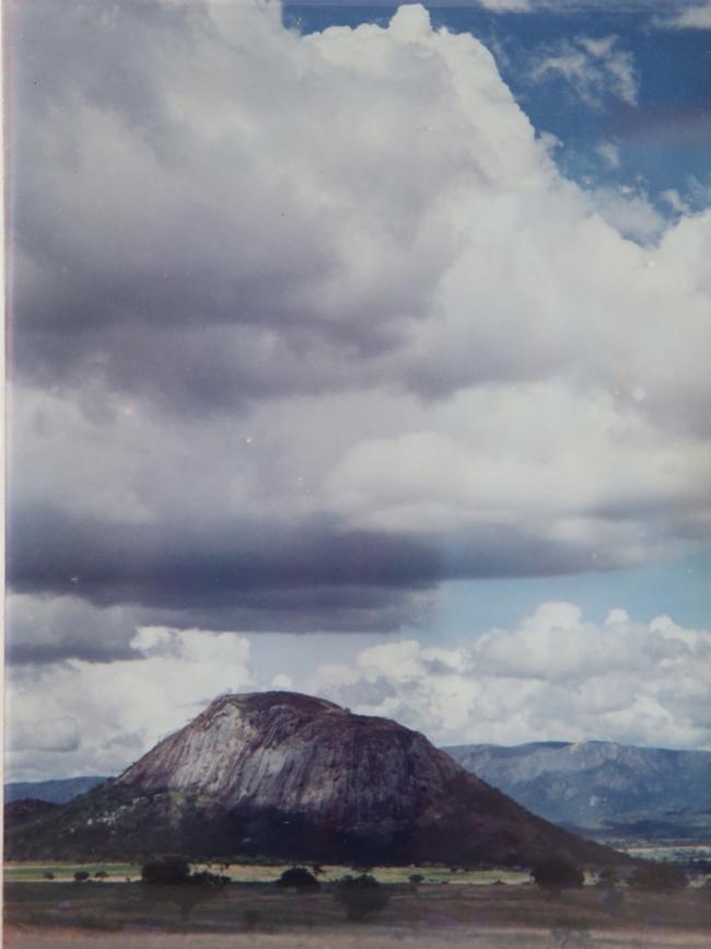 Photo: This is a reminder of my years in Southern Rhodesia, which is now Zimbabwe. At the base of this mighty rock my aunt and uncle had a  farm.  Their  home was destroyed in a terrorist raid during the civil war.