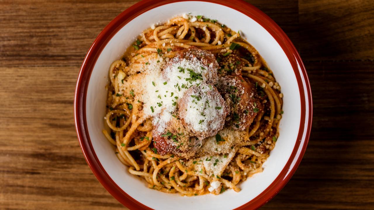 A Midnight Spaghetti feast. Supplied