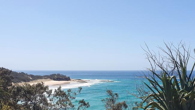 North Stradbroke Island is one of three of the state’s most loved holiday spots re-opening to the public from tonight. Picture: AAP/Cheryl Goodenough