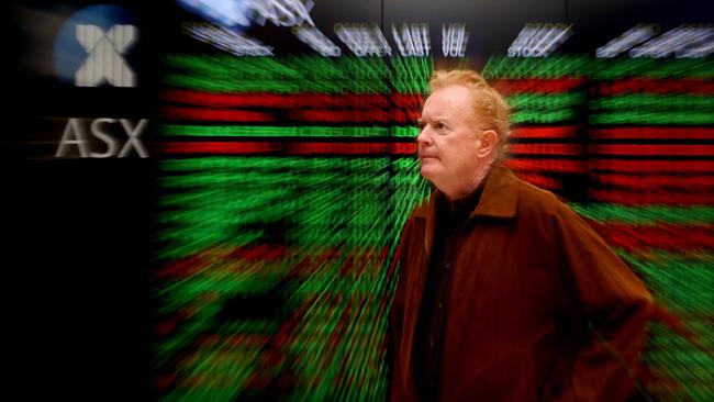 Investor Thomas Murphy pictured at the ASX in Sydney. Picture: Dylan Coker