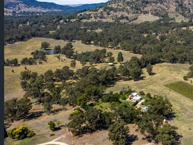 prime 74ha of Goulburn River country at Whiteheads Creek is on the market for about $3.5 million ($47,000ha).