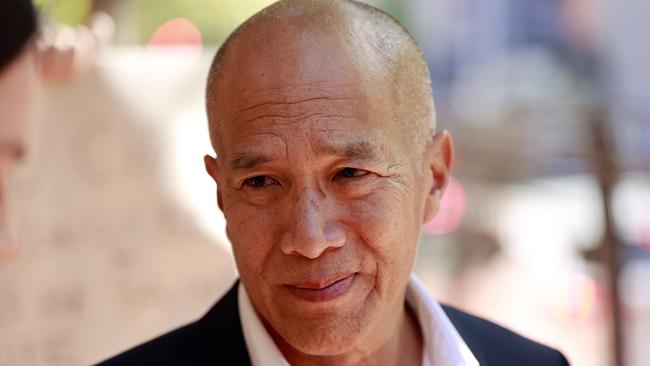 Neurosurgeon Charlie Teo arriving at the Health Care Complaints Commission Professional Standards Committee Inquiry in Sydney. Picture: Tim Hunter.