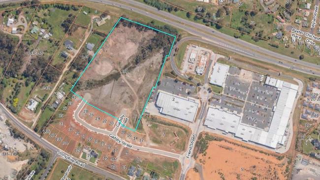 Where a proposed 51-lot subdivision in Devonport will be going. Picture: Supplied.