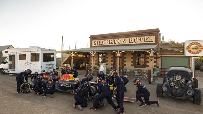 Oracle Red Bull Racing and the RB7 in Australia. Picture: Graeme Murray/ Red Bull