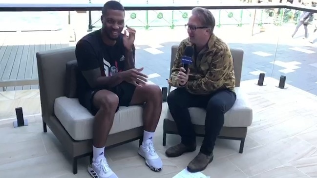 NBA superstar Damian Lillard touches down in Sydney