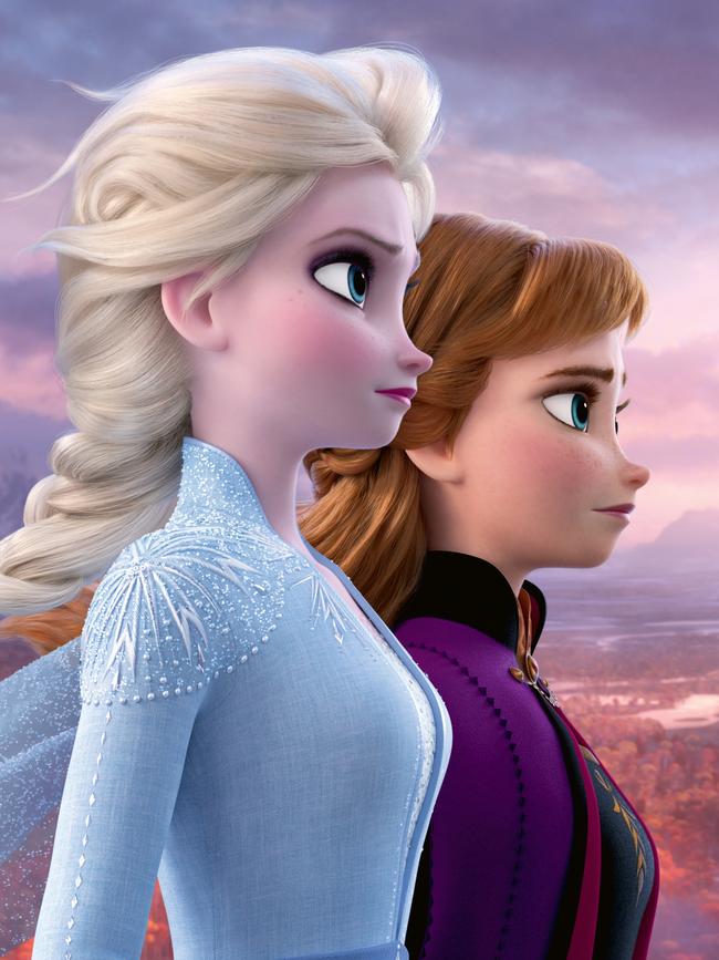 Elsa and Anna in the upcoming film Frozen II. (Picture: Disney)