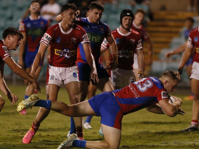 Jack Hilliar scores a try. Picture: Warren Gannon Photography