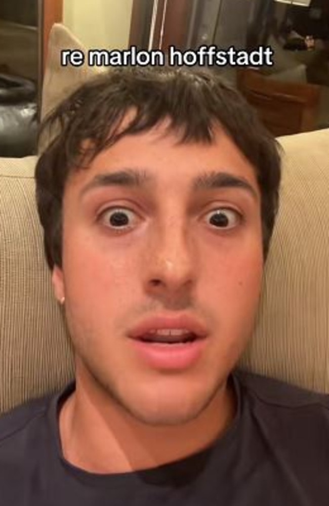 He said that Aussies have a real issue with drug use at festivals. Picture: TikTok