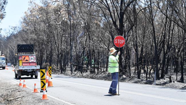 The scene at Cooroibah, on the Qld Sunshine Coast. Picture: Patrick Woods/Sunshine Coast Daily.