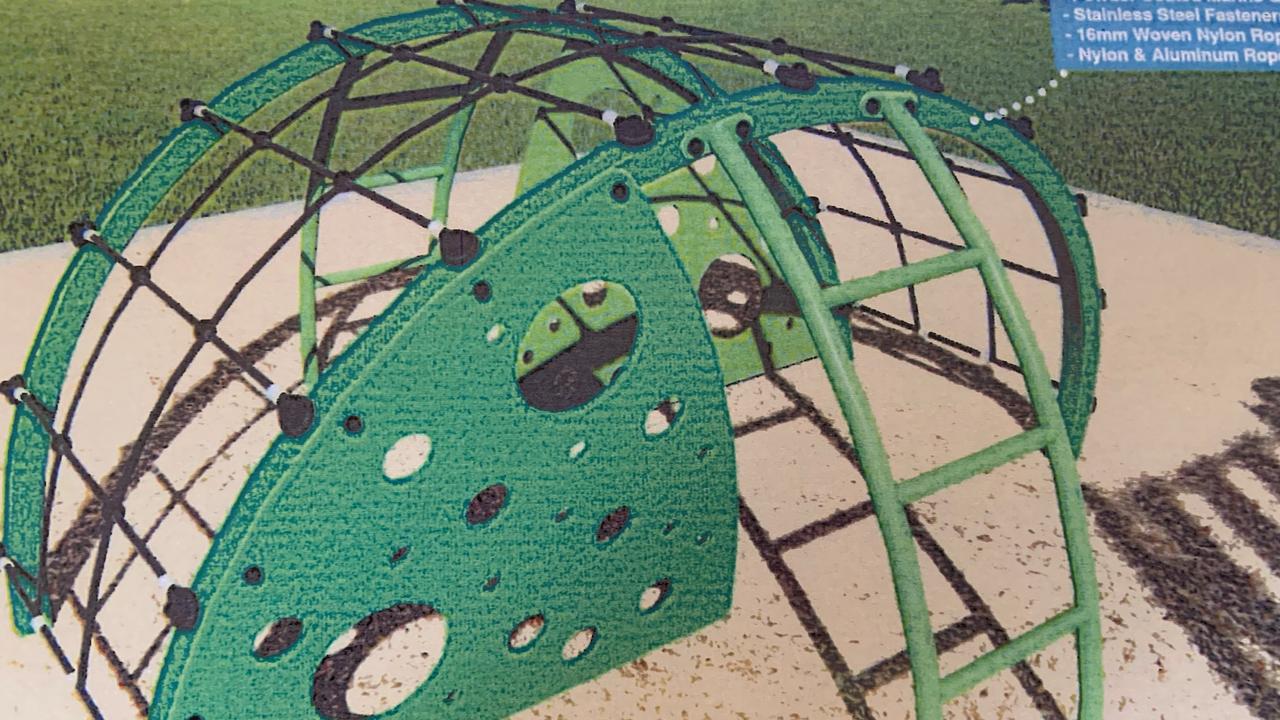 Designs for the new playground at Childrens Park in Toogoolawah.