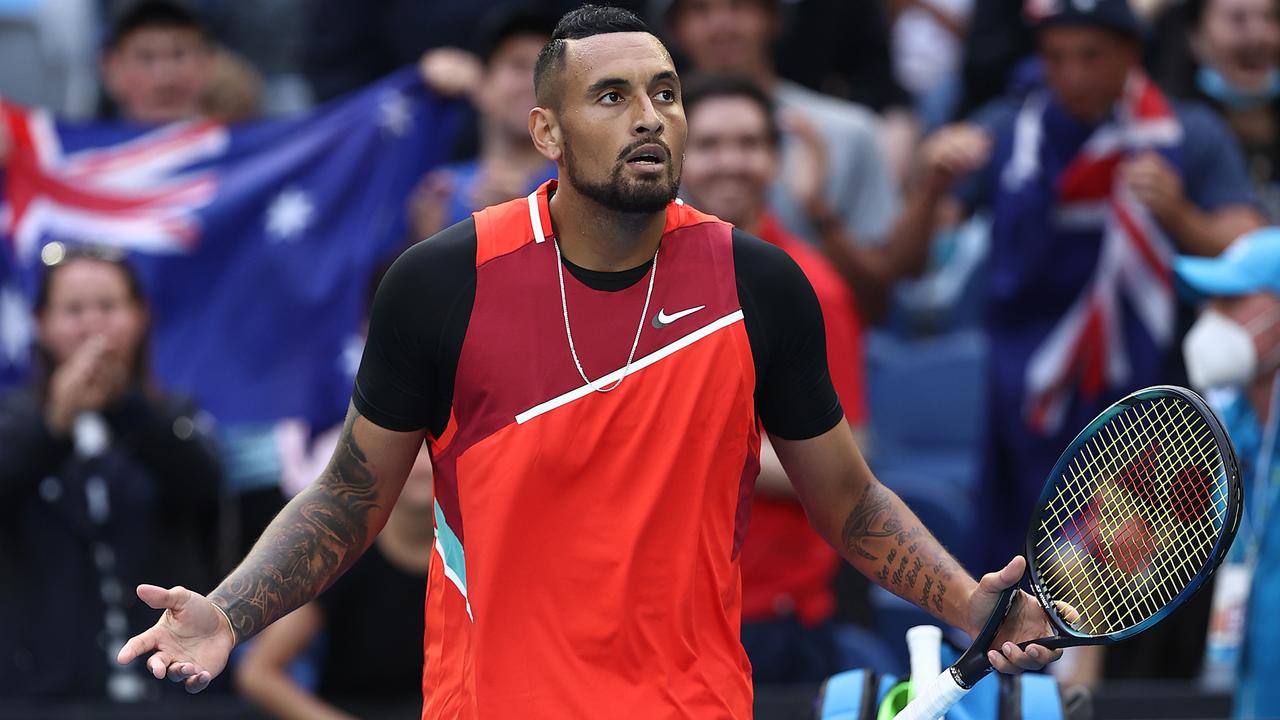 Nick Kyrgios will have to conquer less familiar turf. (Photo by Cameron Spencer/Getty Images)