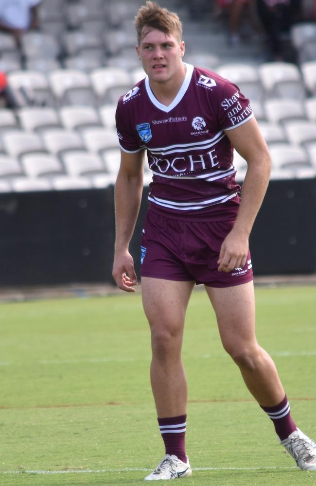 Jett Jackson playing in the NSWRL Junior Reps.