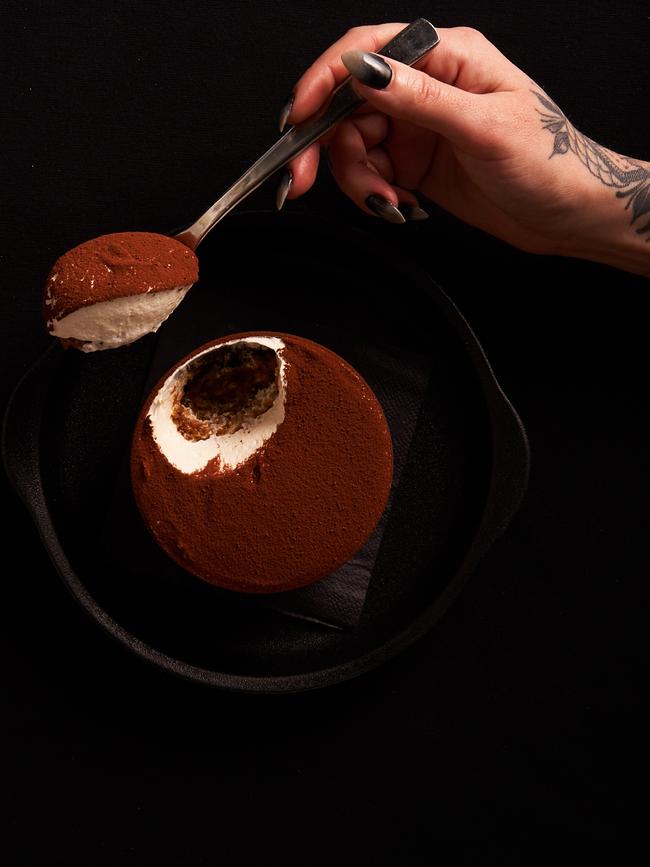 Delicious vegan treats: Smith &amp; Daughters serves up tiramisu.