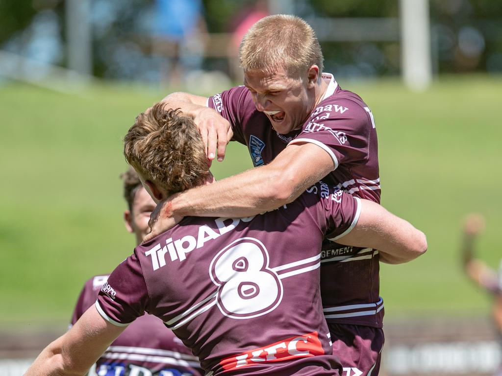 Campbell Munn try Warriors player: Picture: Julian Andrews