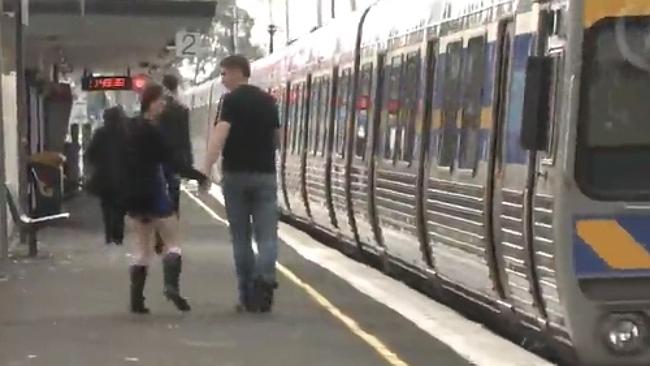 Couple Filmed Porn On Daytime Melbourne Train Uploaded Video To Popular Website Herald Sun