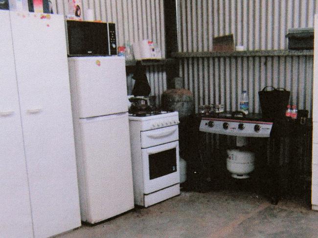 The filthy ‘Colt’ kitchen.