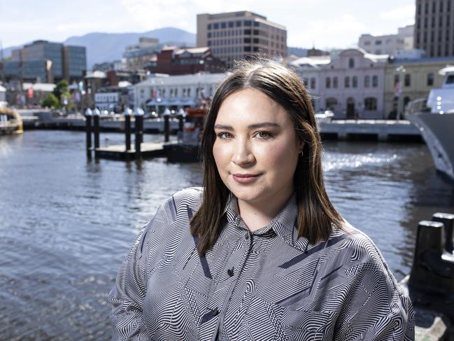 Property Council of Australia Tasmanian executive director Rebecca Ellston. Picture Eddie Safarik.