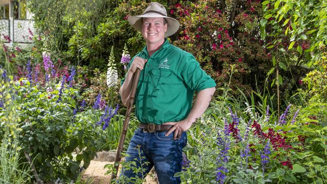 James Feez the Smart Gardener. Picture: Nev Madsen.