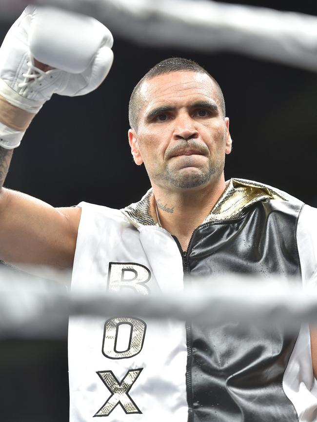 Two-time world champion boxer Anthony Mundine, whose father Tony (Warren’s brother) was the only Australian boxer to compete professionally in four weight divisions. Picture: David Mariuz