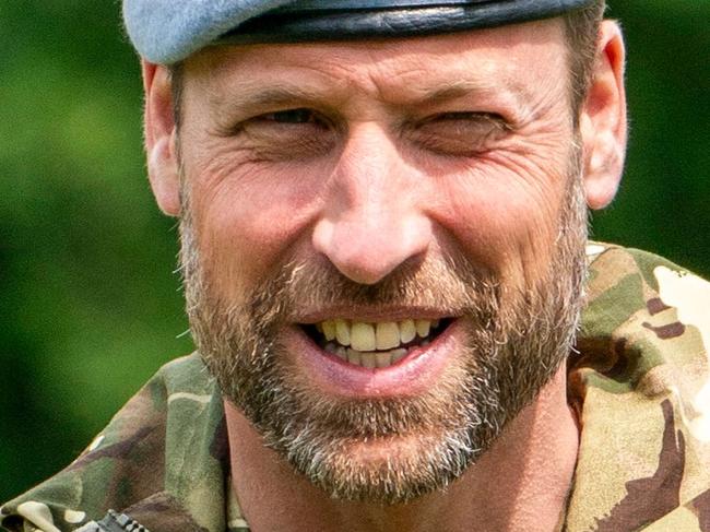 Britain's Prince William, Prince of Wales visits the 4 Regiment Army Air Corps (4AAC) at the Army Air Corps, in Wattisham, eastern England, on June 4, 2025. (Photo by Arthur Edwards / POOL / AFP)