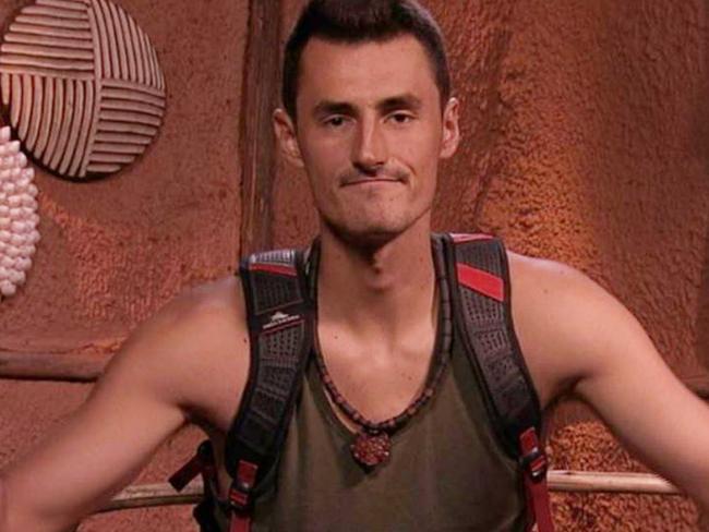 Bernard Tomic quit I'm a Celebrity Get Me Out of Here after three nights. Picture: Channel 10