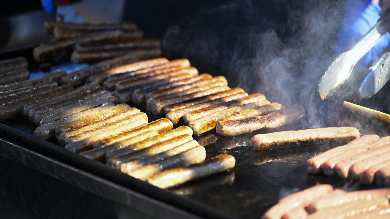 CANBERRA, AUSTRALIA, NewsWire Photos. MAY 5, 2025: Democracy sausage at the Museum Of Australian Democracy At Old Parliament House in Canberra. Picture: NewsWire / Martin Ollman
