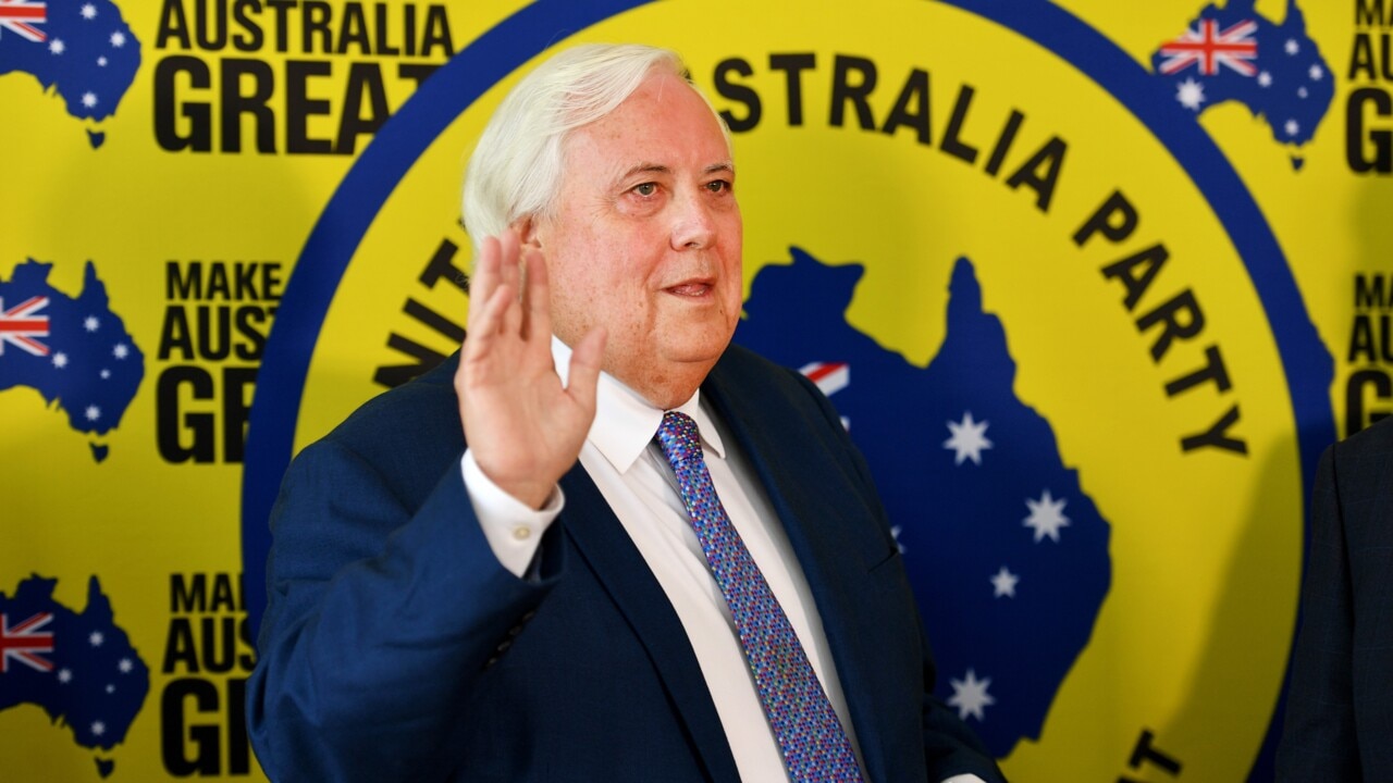 Clive Palmer reveals UAP preferences