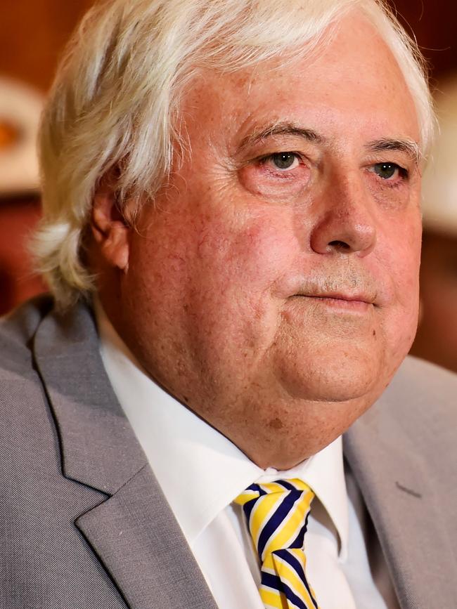 Clive Palmer contested the lawsuit against him but was ordered the loser in the Federal Court on Friday. Picture: Alix Sweeney