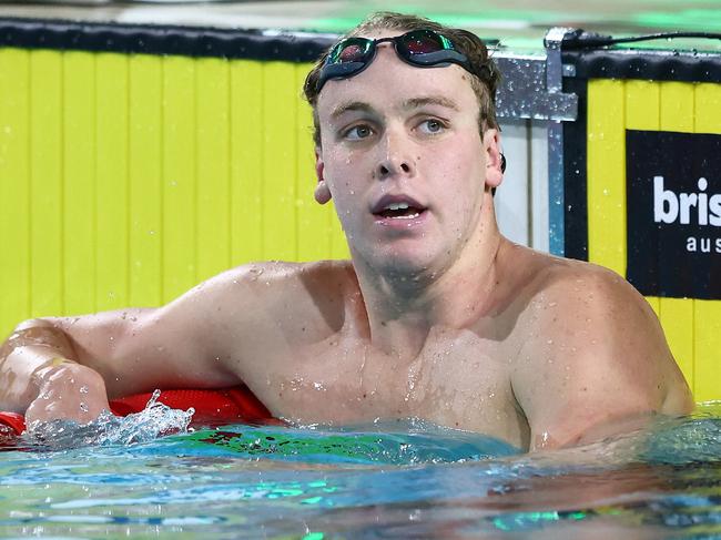 Short appears to have still qualified in the 1500 metres freestyle. Picture: Chris Hyde/Getty Images