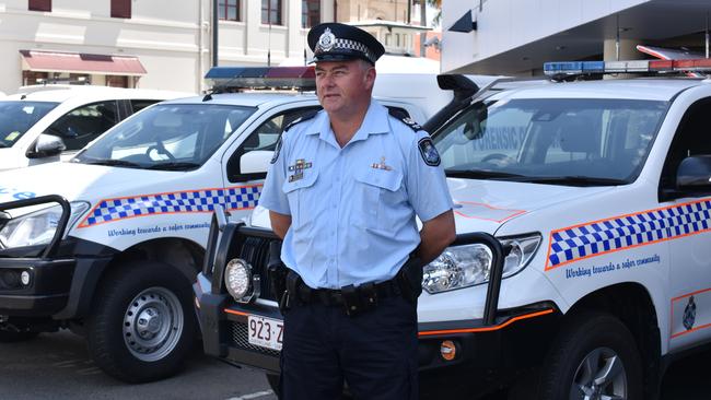 Senior Sergeant Shaune English appeals to drivers as the state exceeds the annual road toll.