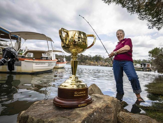 Mallacoota Anglers member Eileen Buckland.