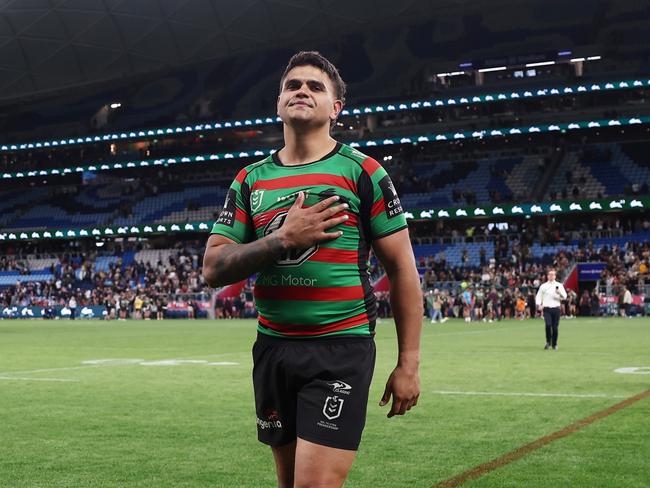 Latrell Mitchell loves the big stage. Picture: Matt King/Getty Images