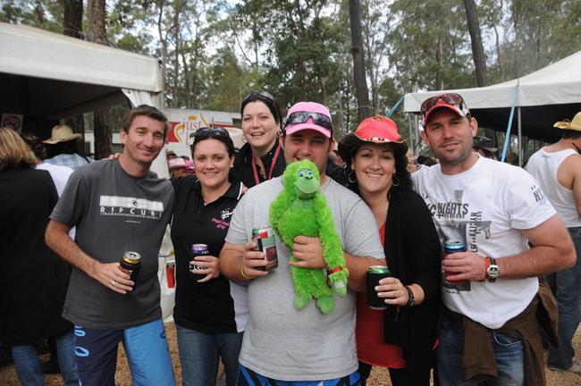 Arron Dern, Natalie Van, Janaya Storey, Train Gibbo, Debra Lee Henderson and Dan Horton. Picture: Craig Warhurst