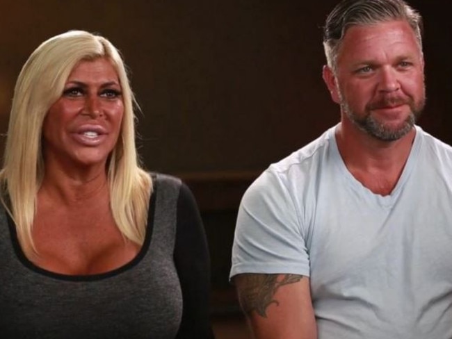 Split ... Angela “Big Ang” Raiola and estranged husband Neil Murphy. Picture: Supplied