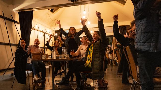 Pub giant ALH says Fathers Day bookings are up 40 per cent and it sold 1.2 kegs of beer a minute during the FIFA World Cup finals as patrons cheered on the Matildas. Picture: Tamati Smith/Getty Images