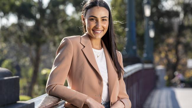 Tayla Damir previously opened up on her mental health battle. Picture: Tim Carrafa