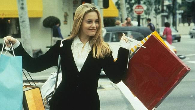 Bags of words ... Alicia Silverstone in Clueless. Picture: Paramount