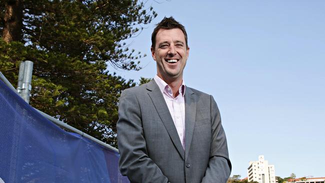 Northern Beaches Council mayor Michael Regan at Manly. Picture: Adam Yip