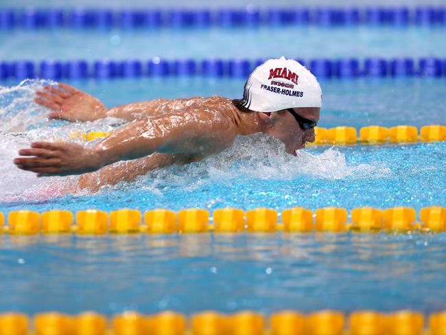 Olympic swimming star Tom Fraser-Holmes returns to surf lifesaving ...