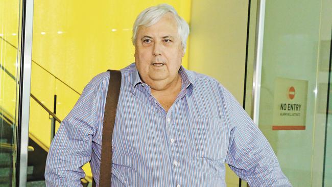 Clive Palmer is trying to sell his $20m Brisbane headquarters.