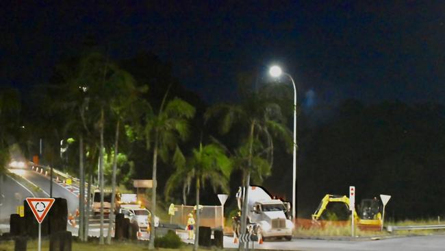 Transport for NSW is carrying out night works to install traffic control signals on the eastern roundabout of the Ewingsdale Road intersection. These night works are being carried out from November 25, between 6pm and 3am, weather permitting, and will take about five weeks to complete.