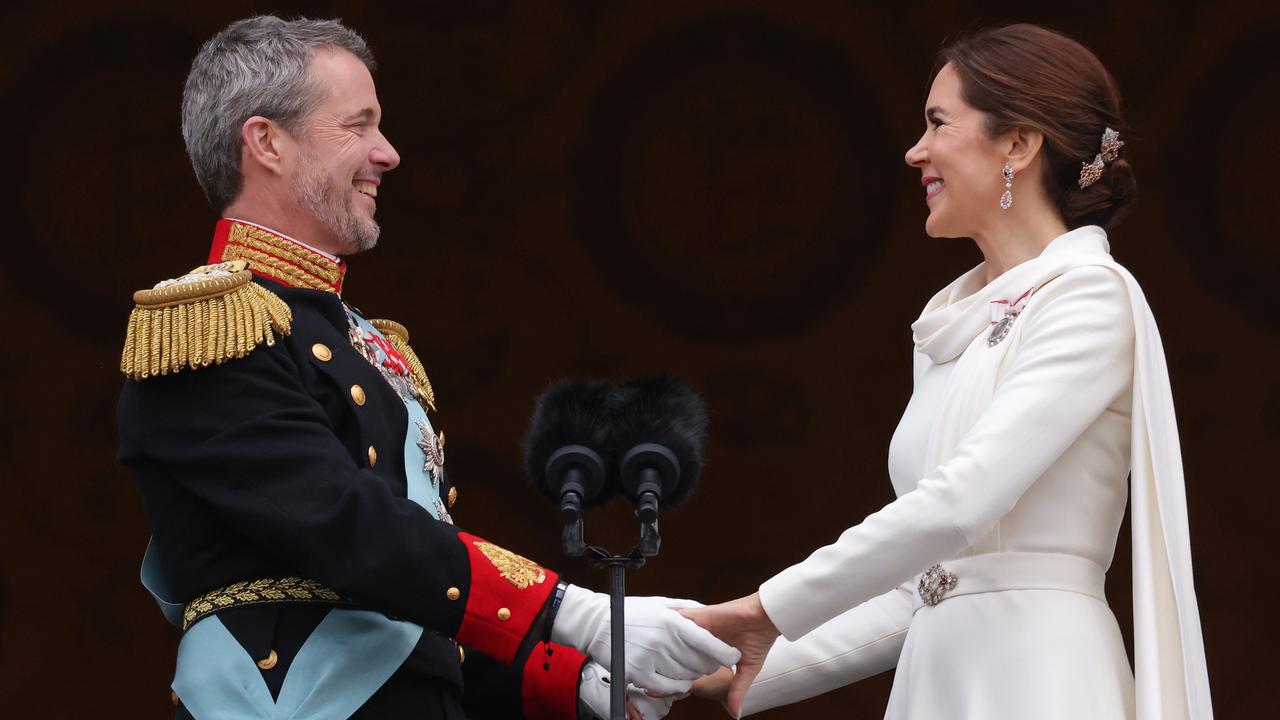 Frederik and Mary were crowned on Sunday. Picture: Sean Gallup/Getty Images