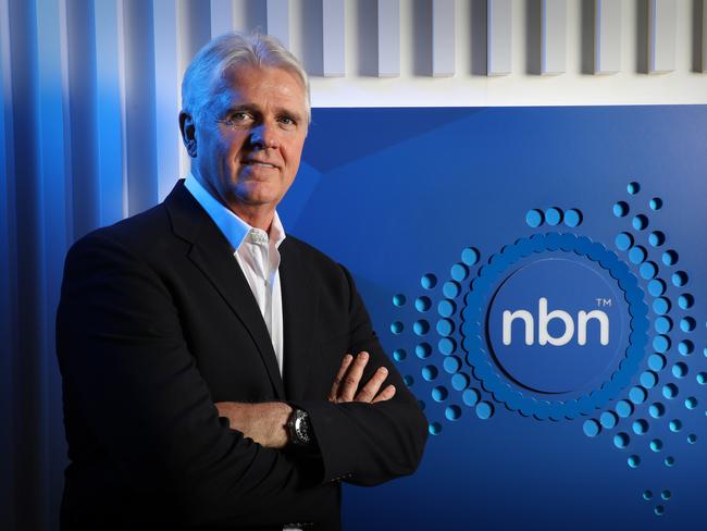 Outgoing NBN CEO Bill Morrow. Picture: Chris Pavlich