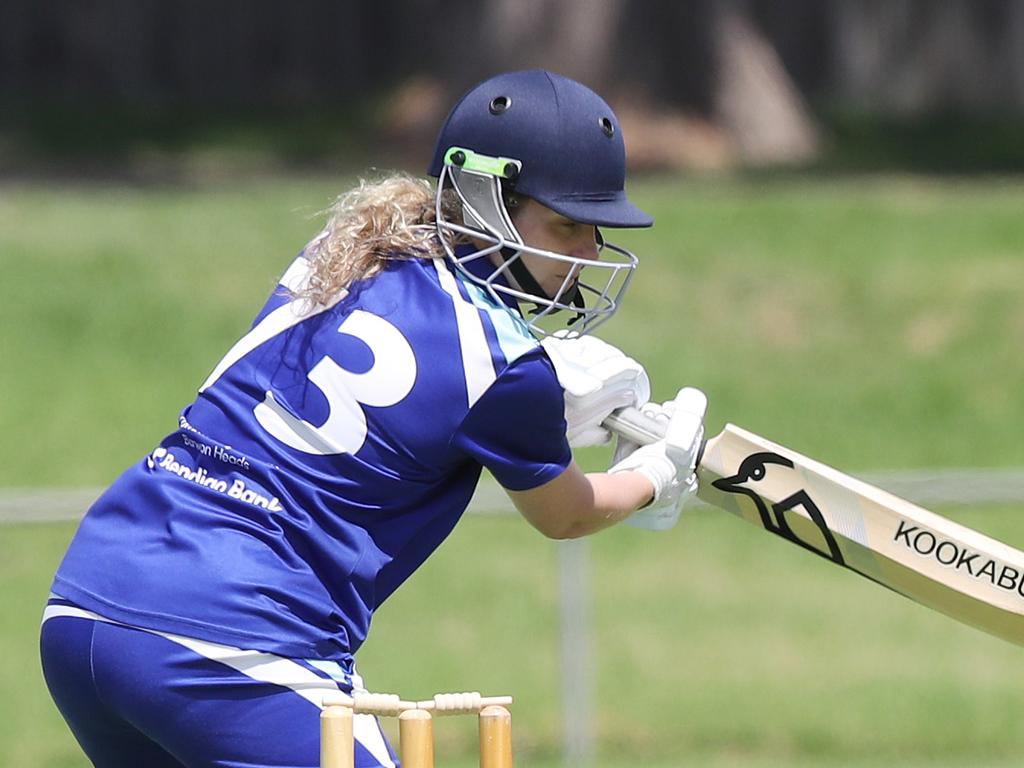 Barwon Heads batter Emma Allen. Picture: Alan Barber