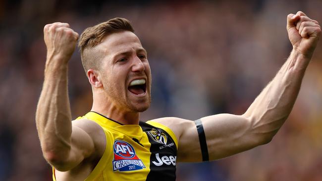 Kane Lambert has gone from the VFL to third in an AFL B&amp;F — in a premiership year. Picture: Getty Images