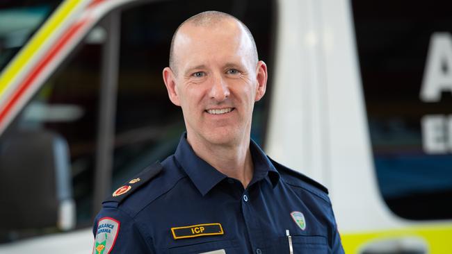 New Ambulance Tasmania chief executive Joe Acker. Picture: Richard Bugg, Ambulance Tasmania