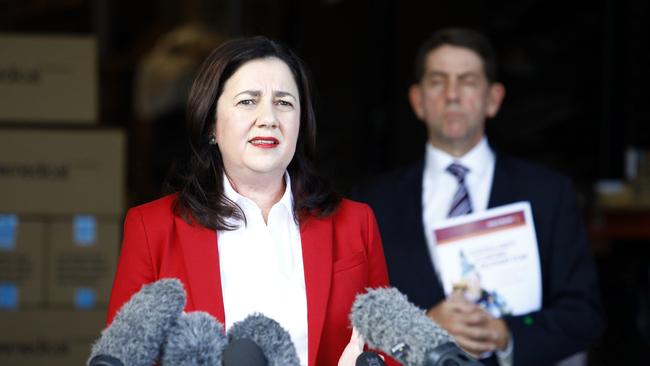 Queensland Premier Annastacia Palaszczuk. Picture: NCA NewsWire/Tertius Pickard