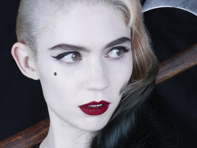 Canadian singer songwriter Grimes for National Hit.